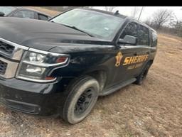 2016 BLACK CHEVY TAHOE