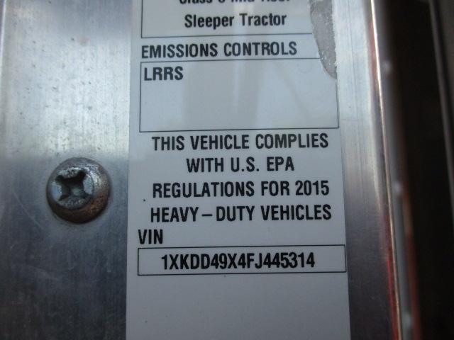 2015 KENWORTH T800 Conventional