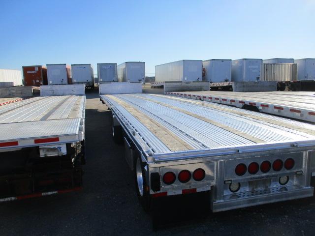 2013 EAST 53 Ft. Polished Aluminum Drop Deck
