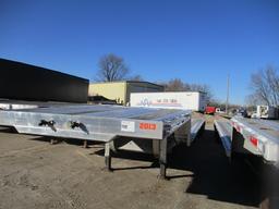 2013 EAST 53 Ft. Polished Aluminum Drop Deck