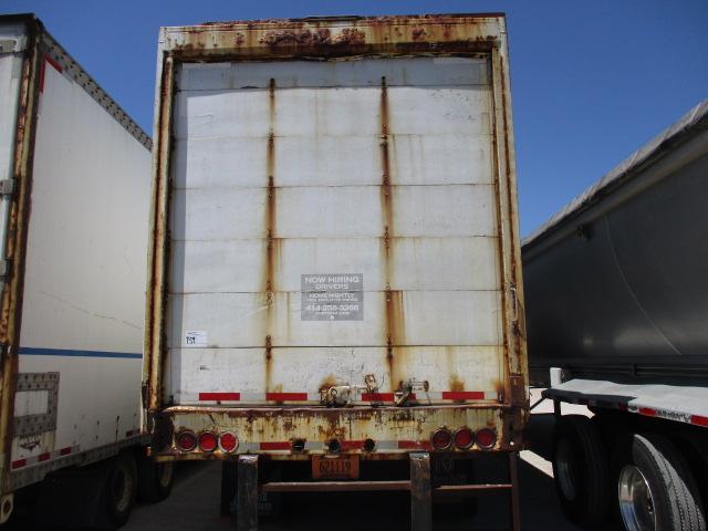 2004 TRANSCRAFT TL-2000 48 Ft. Curtain Side/Van Trailer