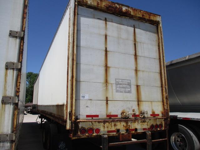2004 TRANSCRAFT TL-2000 48 Ft. Curtain Side/Van Trailer