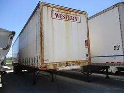 2004 TRANSCRAFT TL-2000 48 Ft. Curtain Side/Van Trailer