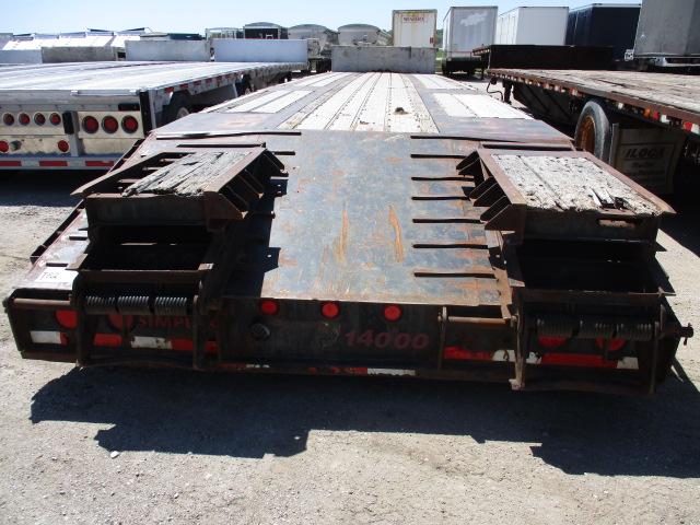 2005 TRANSCRAFT DTL-3000 53 Ft. Aluminum Combination Drop Deck