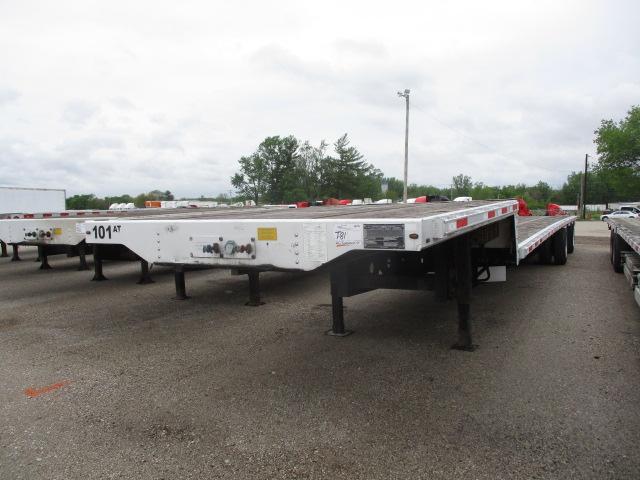 2012 TRANSCRAFT DTL-2100 53 Ft. Aluminum Combination Drop Deck