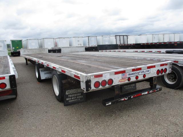 2012 TRANSCRAFT DTL-2100 53 Ft. Aluminum Combination Drop Deck