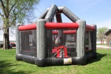 Wrecking Ball 4 Player Inflatable Bounce House