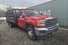 2015 GMC 3500HD Stake Bed Truck