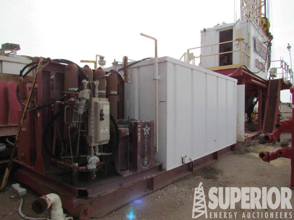 7'6"W x 16'L Hyd Raised Top Do