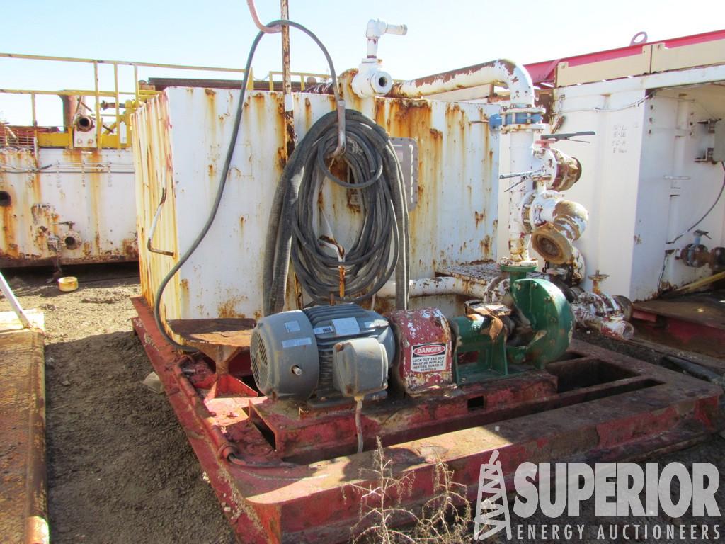 (3) Mud Tanks: 12'W x 4'H x 32