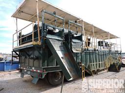 (x) 6'H x 10'W x 46'L 450-Bbl Crimped Steel Mud System