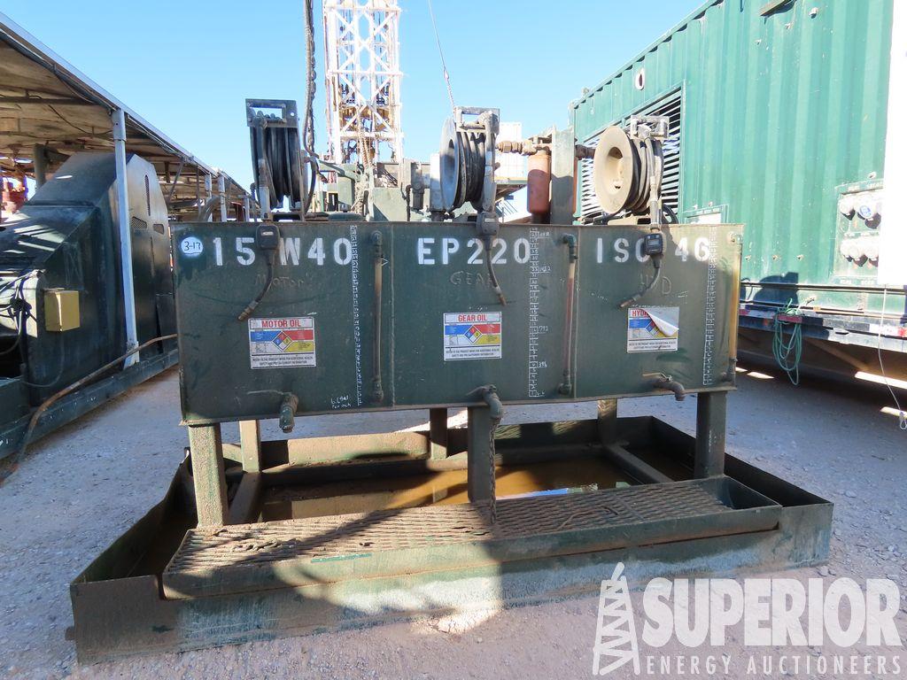 (3-17) 3-Compartment Lubester w/(3) PANTHER HP Air