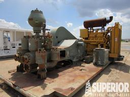 ELLIS WILLIAMS 15W-600 Duplex Mud Pump, 7" x 15" w