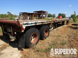 (V-19) 1991 NABORS 8'W x 36'OAL Float w/ 6' Rollin