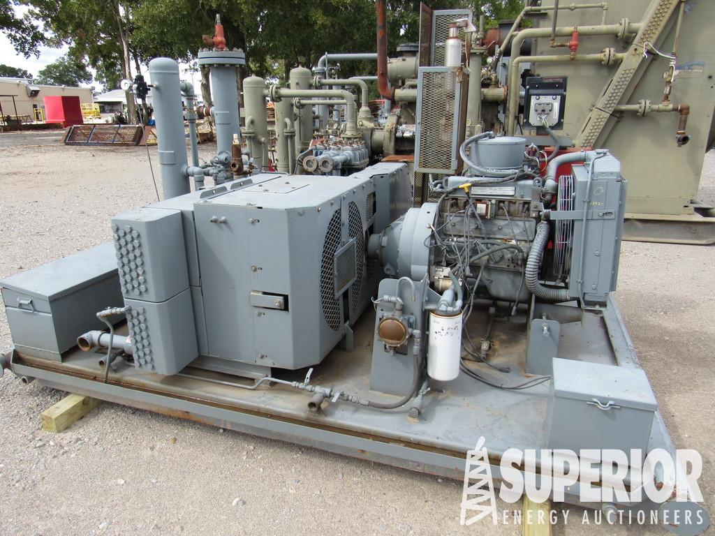 (22-65) 2008 QUINCY 370NG Gas Compressor p/b 2015