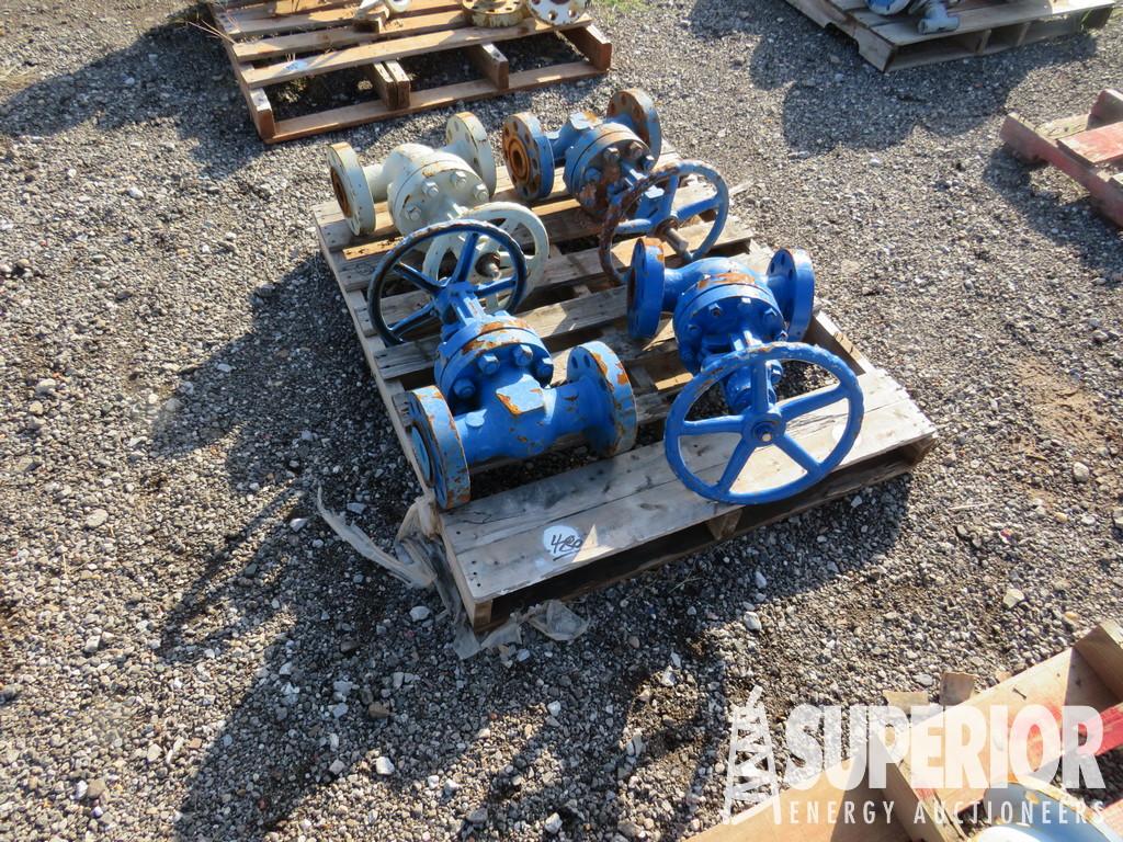 (3) 2012 FBV 8" Class 1500 WCB Gate Valves, S/N's-