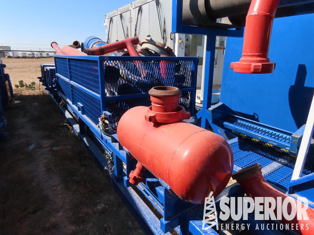 (T-11) 5'H x 10'W x 10'L Trip Tank w/ Hyd Raised P