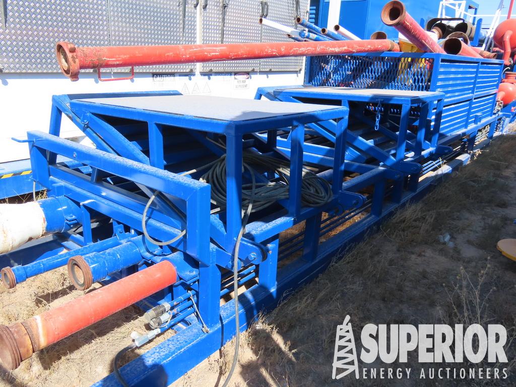(T-11) 5'H x 10'W x 10'L Trip Tank w/ Hyd Raised P