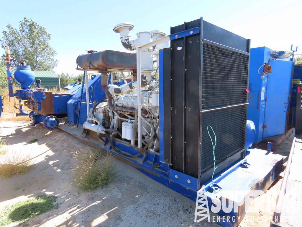 (20-8) RS-F1000 Triplex Mud Pump, S/N-N/A, w/ Forg