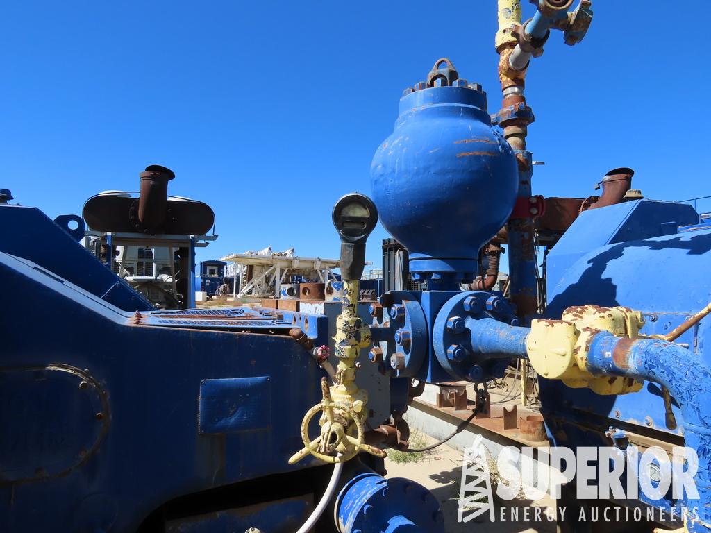 (20-8) RS-F1000 Triplex Mud Pump, S/N-N/A, w/ Forg