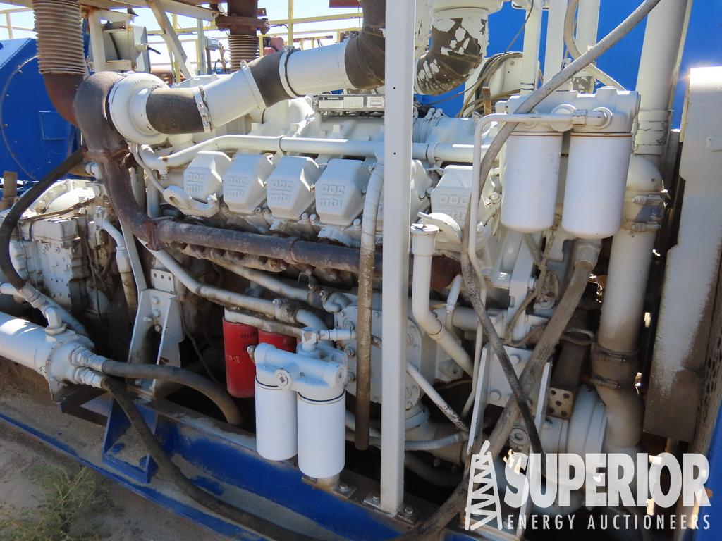 (20-8) RS-F1000 Triplex Mud Pump, S/N-N/A, w/ Forg