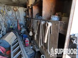 (20-12) 8'W x 20'L Tool Room w/ Hyd Hoses, Elec Co