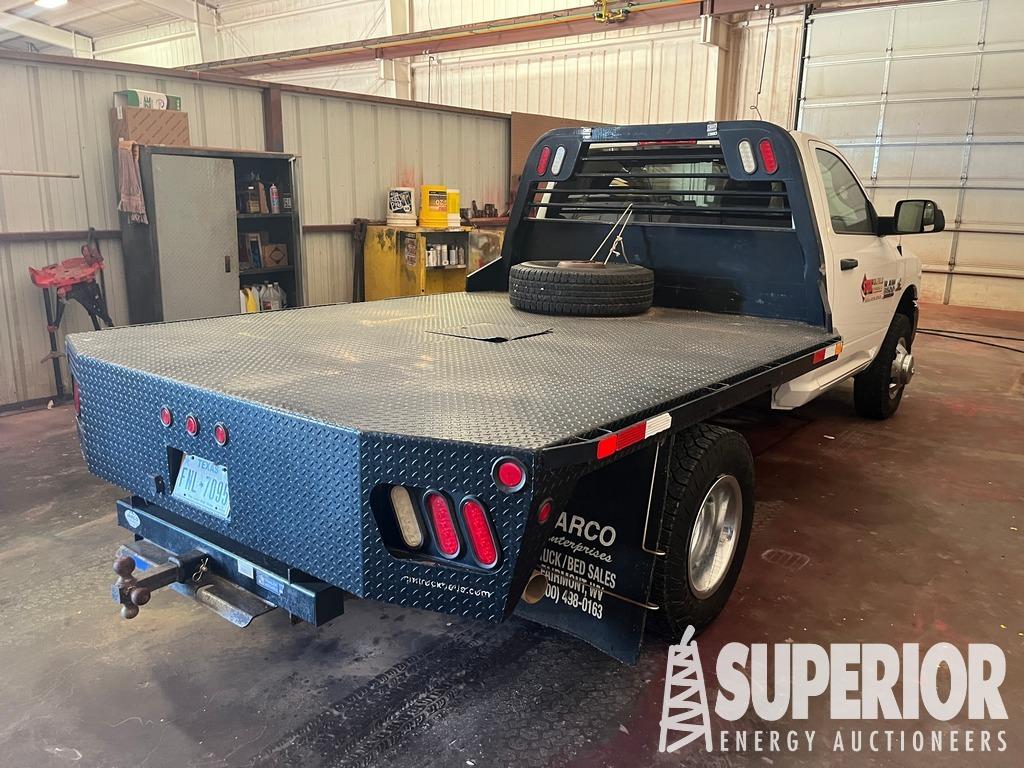 (x) (5-159) 2014 DODGE 3500 4WD Dually Flatbed Pic