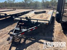 (x) (4-87) 2015 PJ 8'6"W x 18'6"L Utility Trailer,
