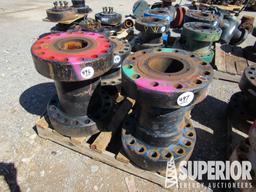 7-1/16" 10,000# x 15,000# x 2'L Changeover Spool.