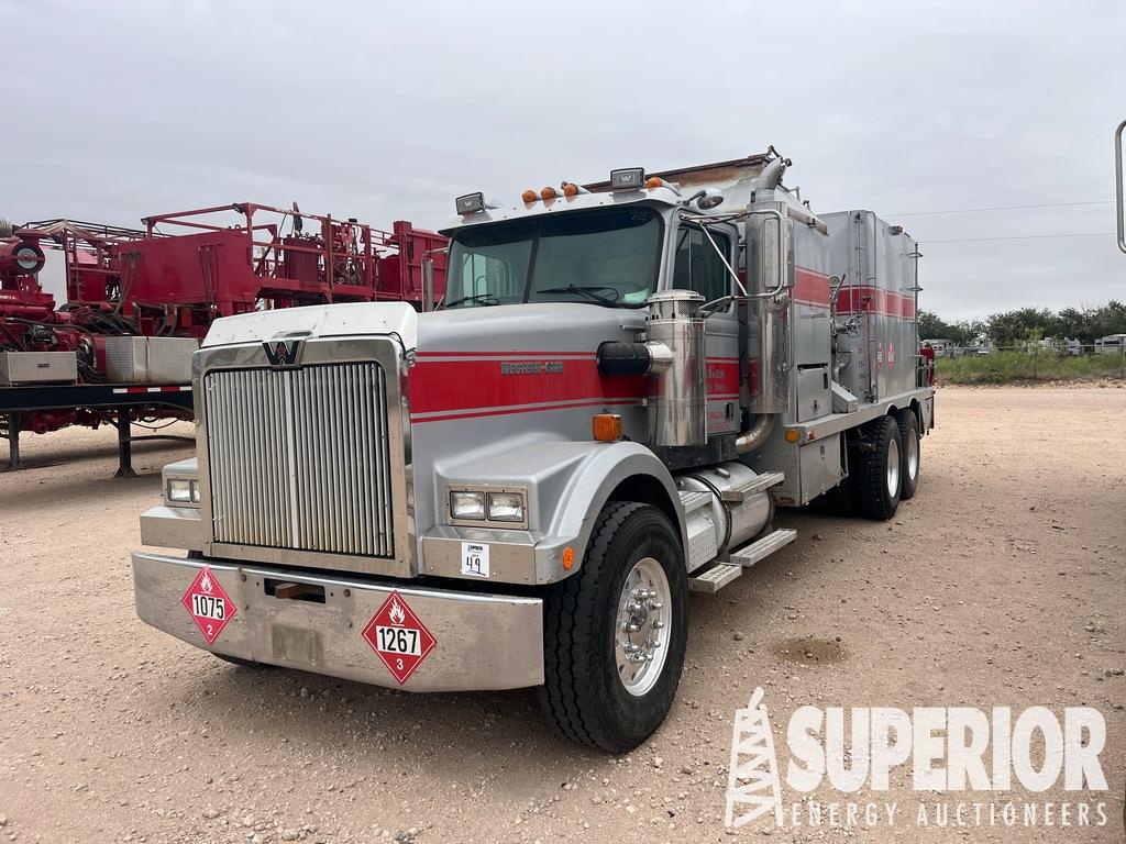 (x) 1995 WESTERN STAR 4964F Keyway Hot Oiler Truck