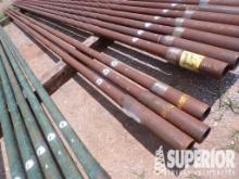 (1 Jt) DRILCO 3-1/2" Spiral Weight Drill Pipe w/ 3