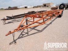 (x) 2000 Shopbuilt 5'W x 32'L T/A Bumper Hitch Pip