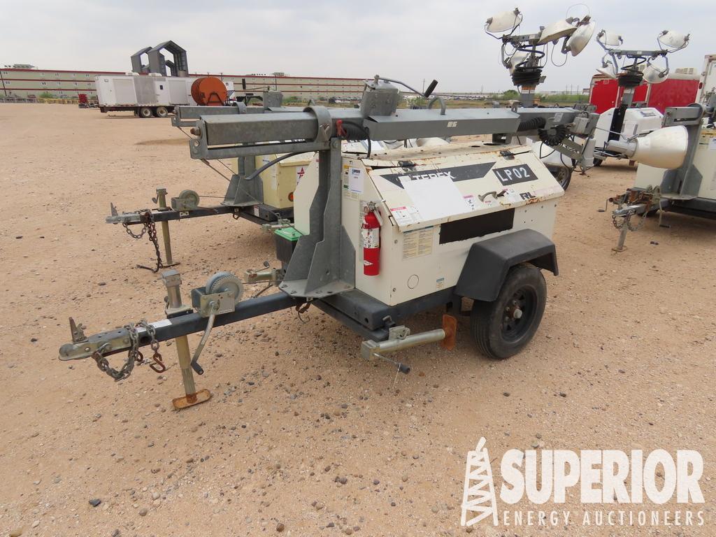 2011 TEREX RL4000 Portable Light Tower w/ PANCAKE