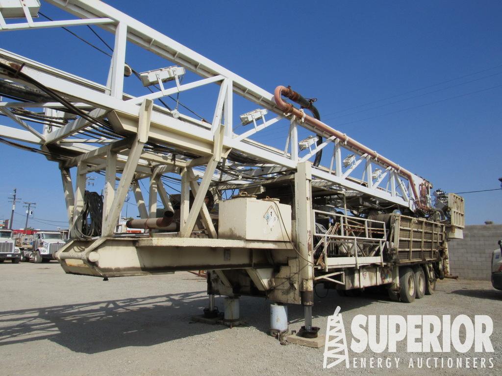 CHALLENGER 360 D/D Drawworks w/ 7/8" Line, Crown-O