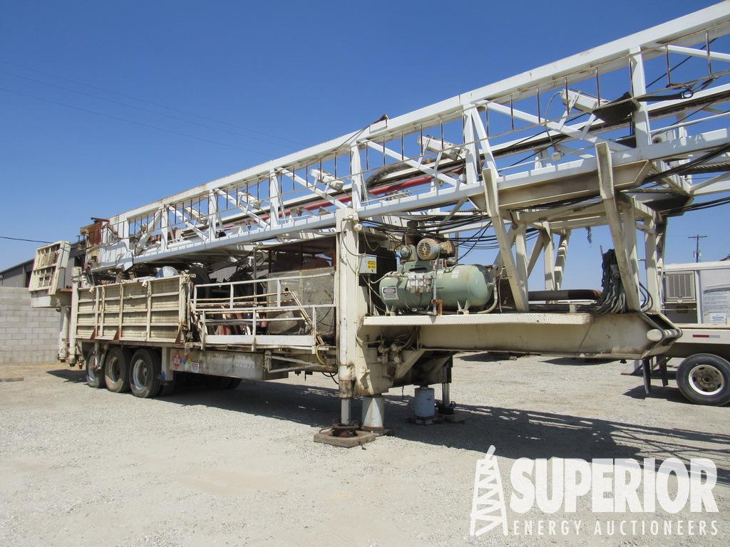 CHALLENGER 360 D/D Drawworks w/ 7/8" Line, Crown-O