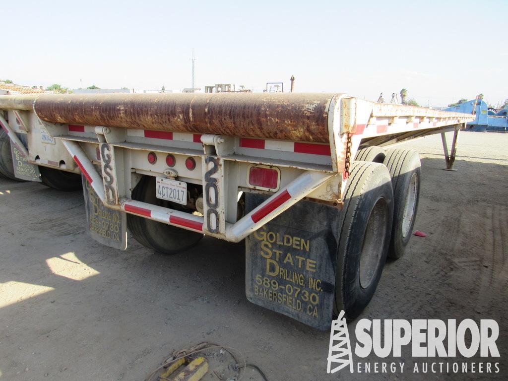 (x) 1981 AZTEC 8'W x 40'L T/A Oilfield Float, VIN-