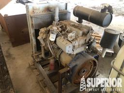 (13-33) CAT C4.4 Diesel Eng w/Radiator