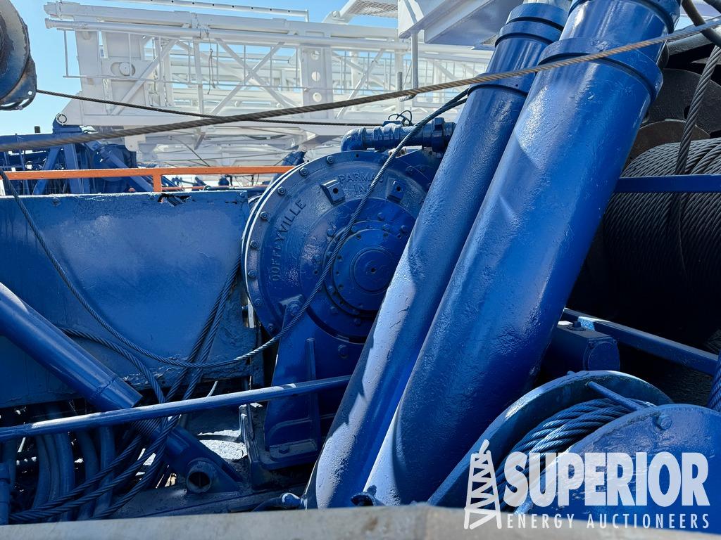 2015 COOPER SP550 Back-In Well Service Rig, S/N-19