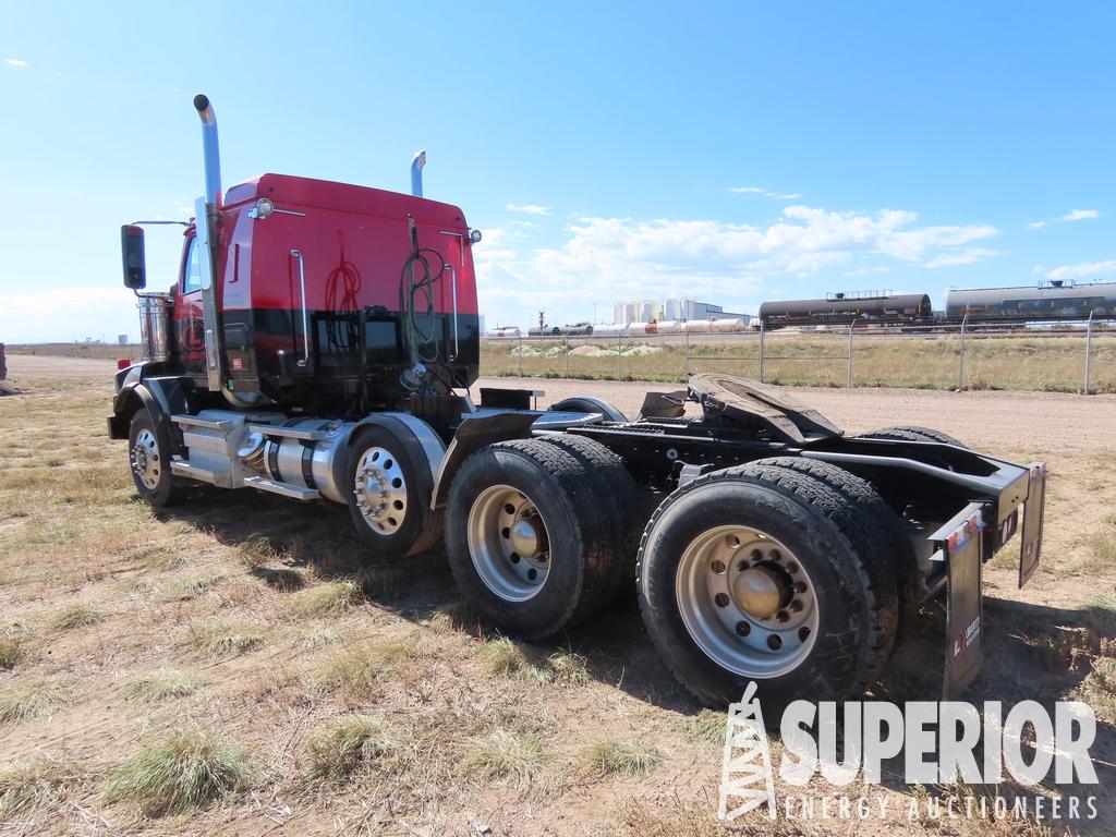 (x) (19-3) 2014 WESTERN STAR 4900 T/A w/Pusher Axl