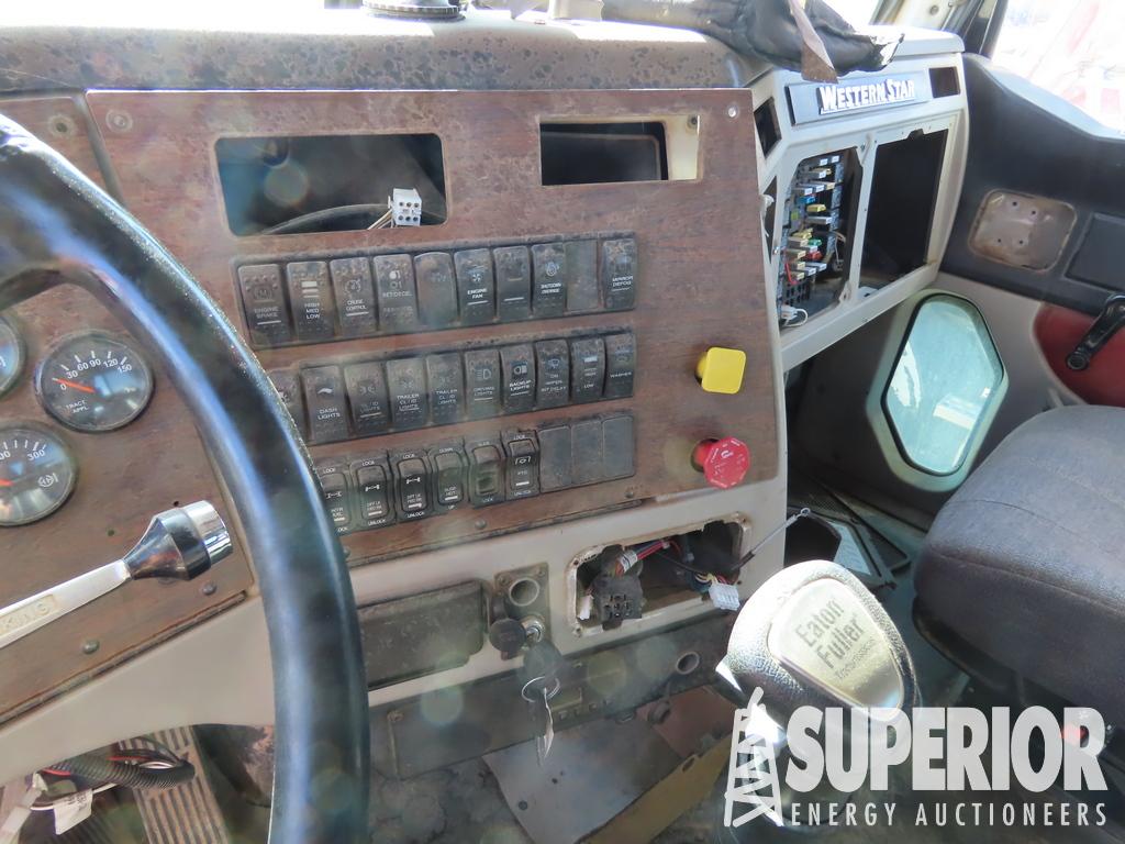 (x) (19-6) 2012 WESTERN STAR 4900 T/A w/Pusher Axl