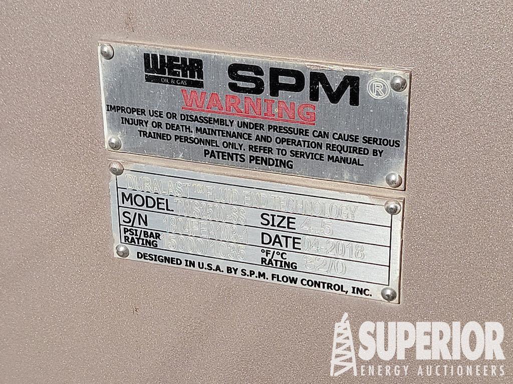(13-5) 2018 SPM Destiny 2500 Triplex SS Fluid End