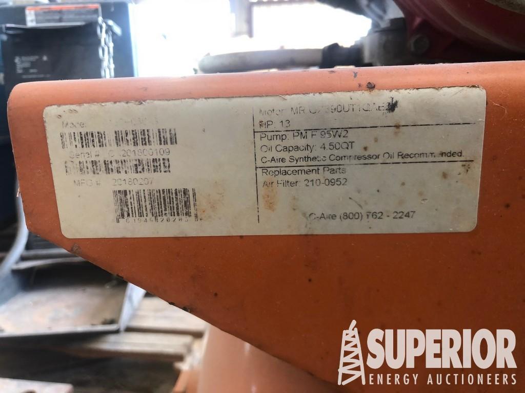 (13-41) C-AIR A130H030-G Shop Air Compressor p/b H