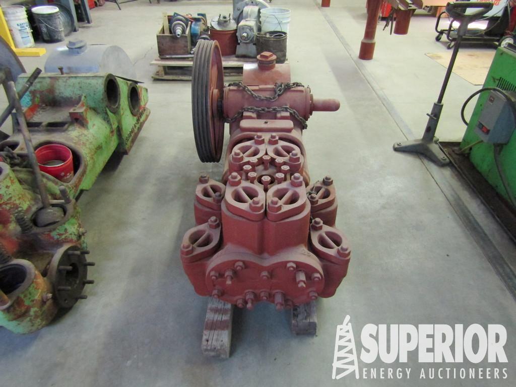 (20-319) GARDNER DENVER FF-FXFE 4" x 5" Duplex Pum