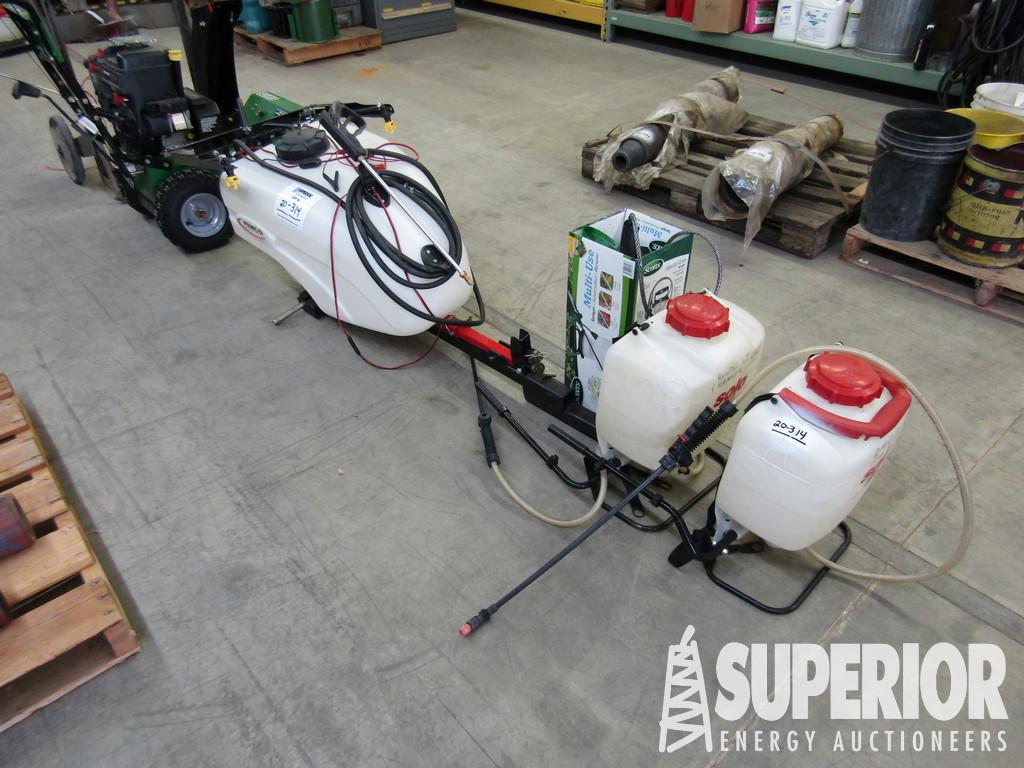 (20-314) FIMCO TS-30-3N-TRL 30-Gal 3-Pt Hitch, 12