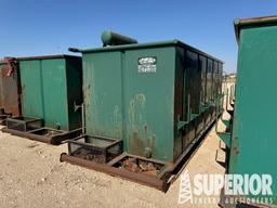 6'W x 6'H x 18'3"L 2-Compartment Reverse Tank w/Ga