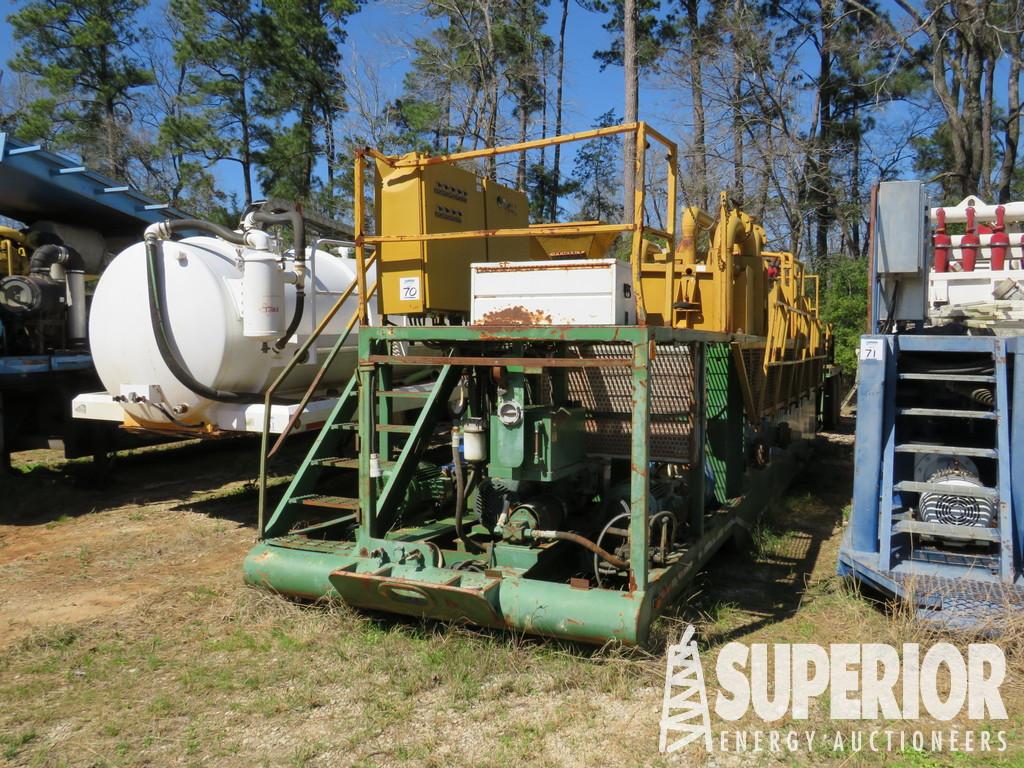 TULSA RIG IRON MCS-400 400-GPM Mud Recycle System