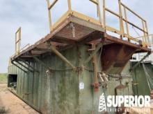 550-Bbl Crimped Steel Mud Shaker Tank