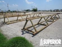 38"H x 30'L Triangular Pipe Racks