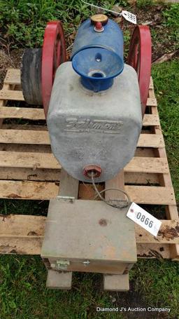 Fairmont, Railroad Speeder Engine