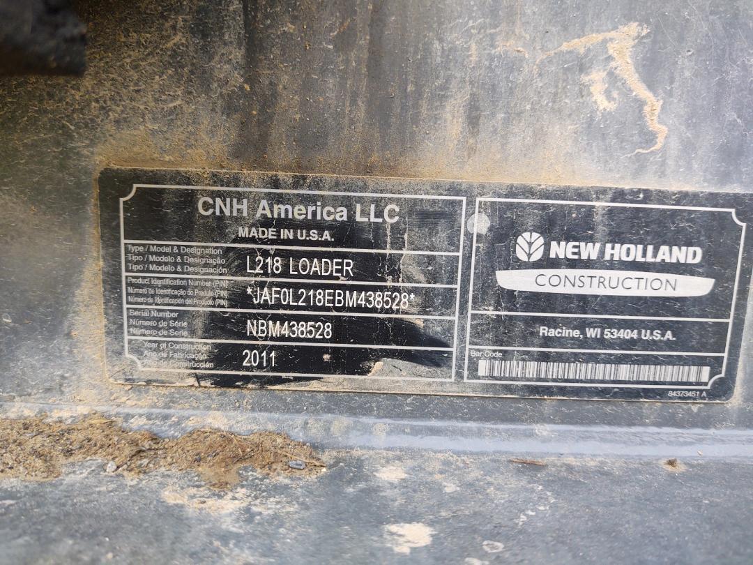 New Holland L218 Skid Loader